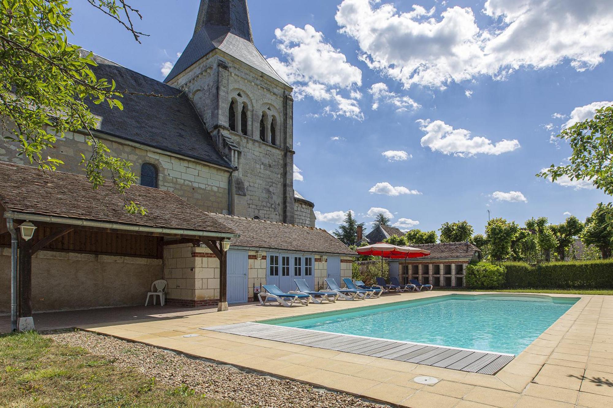 Manoir De La Voute Maison D'Hotes Pouillé Exterior photo